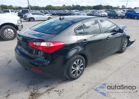 2016 Kia Forte Lx z USA, uszkodzony, nr VIN KNAFK4A61G5508261